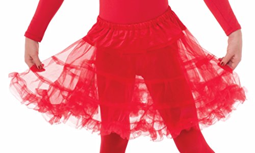 Forum Novelties Child Size Red Crinoline Petticoat Tutu Skirt