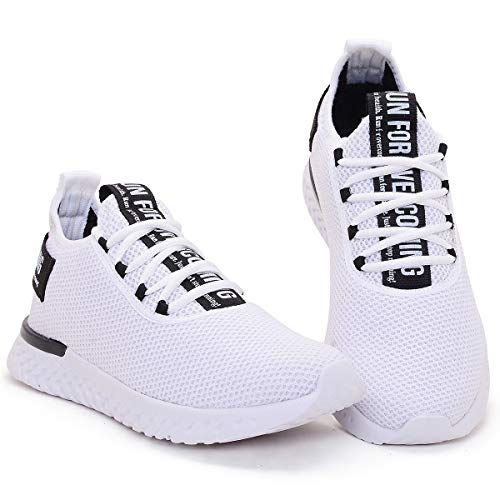 Tênis Esportivo Masculino Academia Lançamento (41, Branco)