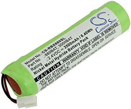 3500mAh/2.4V Replacement Battery for Novipro C3500 Laser Metland LS521 UL521 UL522 LS522 880BAT 3000BAT