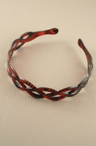 Aliceband - Woven style simulated Tortoise shell weave headband alice band