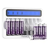 【Large application】Batterie au lithium AA rechargeable. Avec un design à large température, il peut fonctionner normalement dans la plage de -20 °C à 60 °C. La batterie AA rechargeable Pallus est adaptée pour les contrôleurs, les caméras, les pompes à insuline, les télécommandes, les lecteurs audio portables, les jouets, les balances, etc. (Remarque : ne pas utiliser sur des lampes de poche puissantes et des flashs externes)
