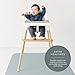 Yeah Baby Goods Adjustable IKEA High Chair Footrest (Bamboo) - Attachable IKEA Antilop Highchair Footrest for Safer Mealtimes