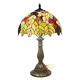 1. Lampe Tiffany : Lampe de table de style Tiffany pour le salon, la table de chevet de la chambre, le bureau informatique, la décoration d'angle mural de la cuisine, également parfaite comme cadeau d'anniversaire ou de Noël pour ceux qui aiment les lampes vintage.