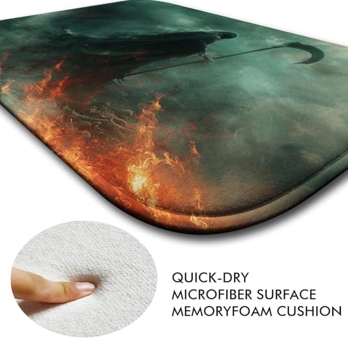 Tapis de bain mousse à mémoire de forme pour sortie de douche moderne