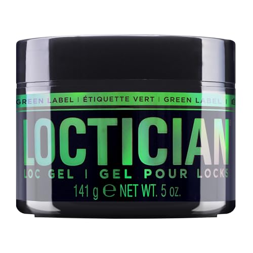 Style Factor LOCTICIAN Green Premium Pomade with Buriti & Avocado Oils Max Hold Unscented Clean Expert Styling Gel for Locs Twists Braids for All Hair Types 5.0 oz