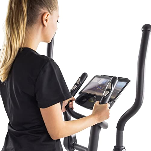 Techfit E410 Cross Trainer, Ellipsentrainer für zu Hause, Gewichtsverlust Maschine für Cardio- und Fitnessübungen, Magnetische Widerstandsvorrichtung geeignet für Innenräume 130 x 59 x 159 cm – Bild 5