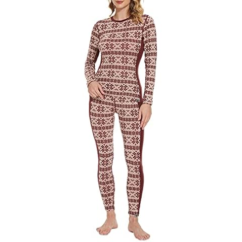 Conjunto de capa base de lana merino para mujer Cover