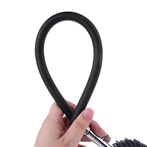 Manómetro Digital para neumáticos, Mandril de Aire Intercambiable de 200 PSI, Compatible con Coches, Motocicletas, RV, SUV, neumáticos de Bicicleta 35ED