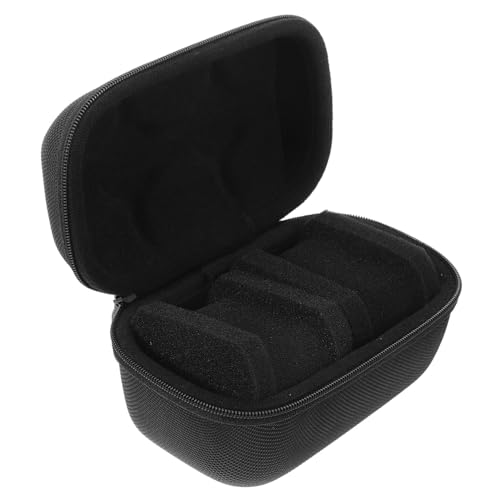 Veemoon Slot Portable Watch Case Zipper Watch Storage Box for Travel Durable Impact Resistant Design for Safe Storage