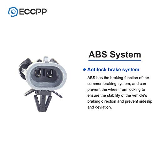 Eccpp 513179 Front Wheel Hub And Bearing Assembly C Hevy Impala Venture Monte Carlo, Century Regal, C Adillac Seville,O Ldsmobile Intrigue,P Ontiac Grand Prix Fwd 5 Lugs Abs Left & Right #TOP6