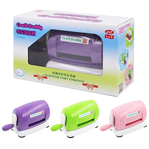 Machine à gaufrer manuelle et matrices de découpe pour scrapbooking - 5