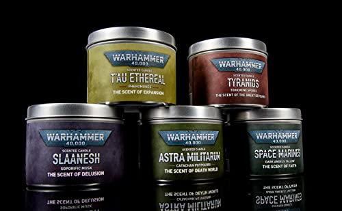 Warhammer 40.000: Astra Militarum Duftkerze in Gedenkdose, perfektes Warhammer-Geschenk, 22 Stunden Brenndauer – Bild 7