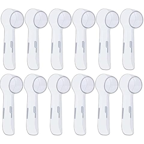 12 Electric Toothbrush Cover Head, Toothbrush Covers for Electric Toothbrush,Cap Compatible with Oral B Brush Heads, Convenient for Travel and More Sanitary to Keep Germs Dust Away for Better Health Cover