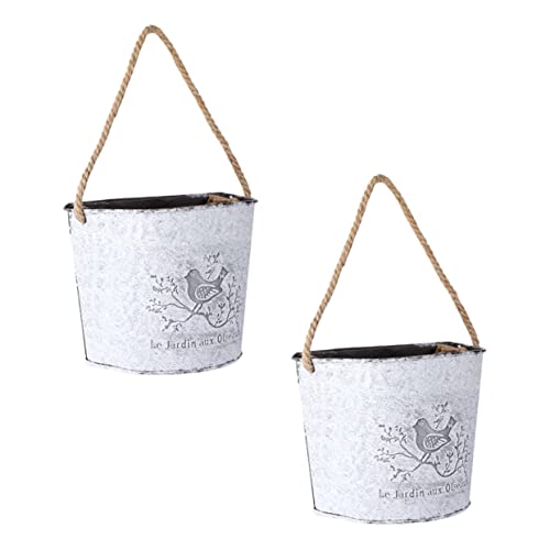 GANAZONO Vaso De Flores De Estanho Meio Redondo Para Montagem Parede Cabideiro Para Decoração De Cas