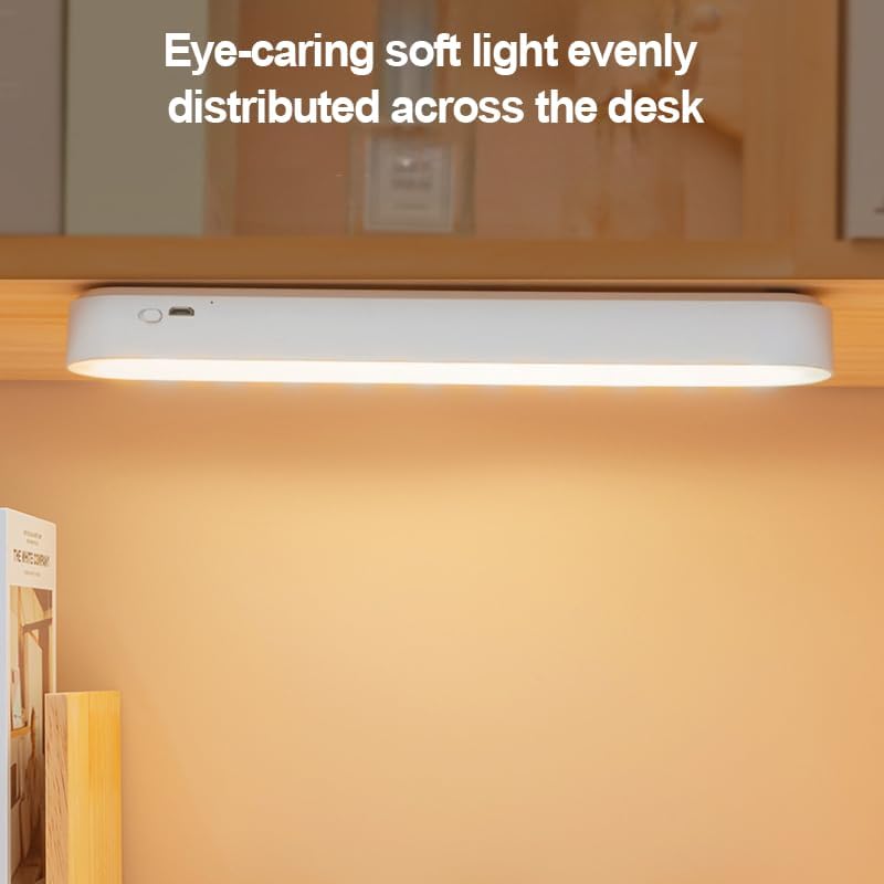 Magnetic Light Bar, 3 Color Modes LED Strip Light for Closet, Shelf, Bedroom, Office & Home Lighting, White
