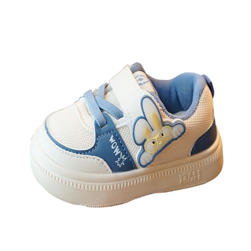 IQYU Zapatos planos antideslizantes para niños, zapatos para aprender a caminar, zapatos ligeros para niños pequeños, zapatillas de deporte para niñas, zapatillas de correr, zapatillas de deporte al