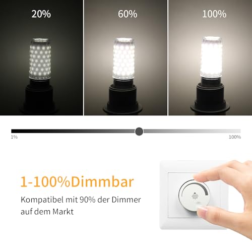 Ampoule LED E27 dimmable à intensité variable 7W équivalent 70W halogène