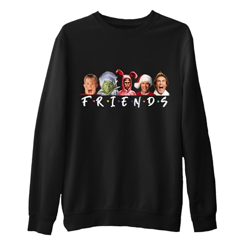 Christmas Friends Sweatshirts, Christmas Movie Hoodie, Funny Christmas Sweatshirt, Christmas Party Shirt, Gift For, 90's Movie Tee, Christmas Elf