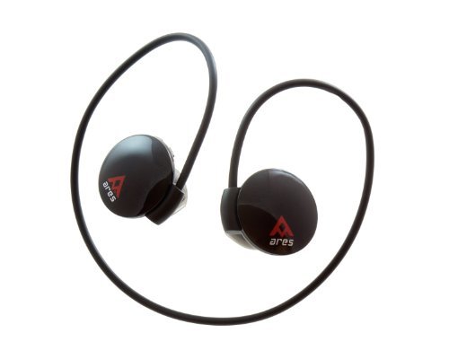 AresX Freedom 1.0 Wireless Bluetooth Sport Headphones (Black)
