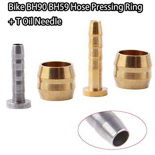 Set 40 Pezzi Olive E Insert Pin Per Freni A Disco Idraulici Bicicletta - Raccordi E Perni In Rame Per Manutenzione Freni - 2