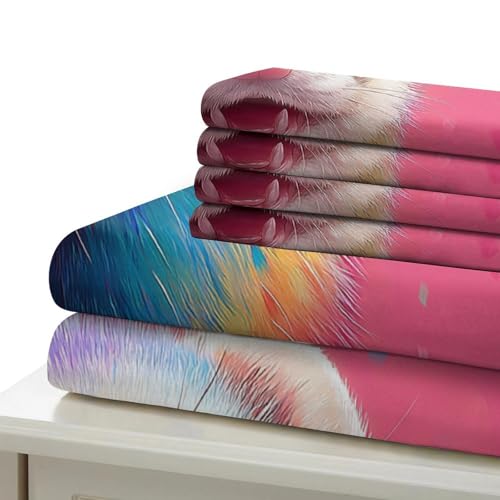 Parure de Lit Super King 260x220 Fermeture Éclair Résistante