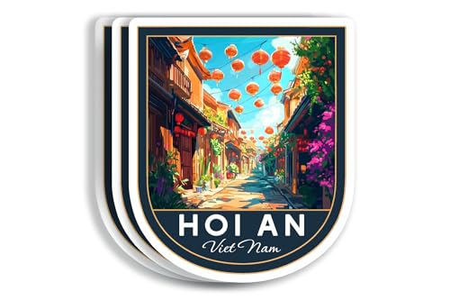 Hoi an Viet NAM Stickers - Hoi an Travel Sticker - Viet
