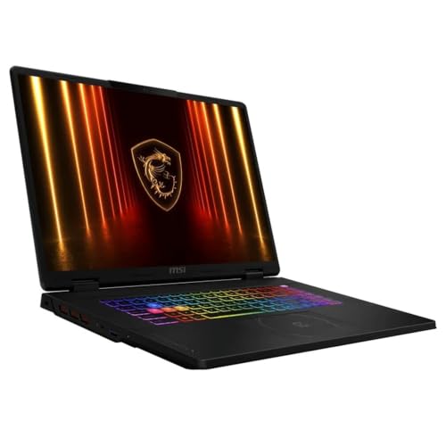 Image of msi Crosshair 18 HX AI Gaming Laptop, 18-inch 2.5K QHD+ 240Hz Display, Intel Core Ultra 9 275HX, NVIDIA RTX 5070, 32GB DDR5 RAM, 2TB NVMe SSD, RGB Backlit Keyboard, Windows 11 Pro w /Accessories