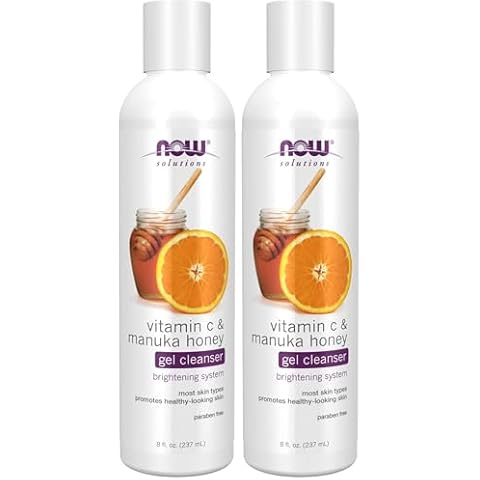 NOW Foods Vitamin C & Manuka Honey Gel Cleanser Cover