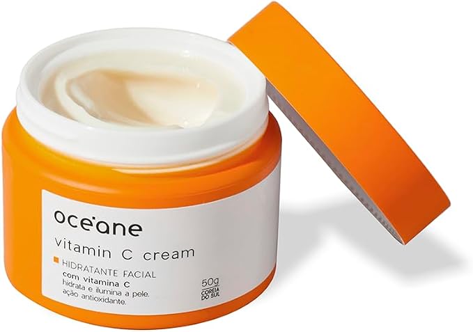 Océane Creme Hidratante Facial com Vitamina C – Vitamin C Cream 50g