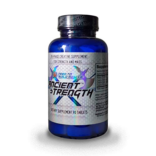 Ancient Strength Creatine Monohydrate Creatine Alphaketoglutarate Creatine Pyruvate in one Tablet Workout Supplement Pills no Bloat Fast Recovery Ancient Strength Creatine Monohydrate Creatine Alphaketoglutarate Creatine Pyruvate in one Tablet Workout Supplement Pills no Bloat Fast Recovery