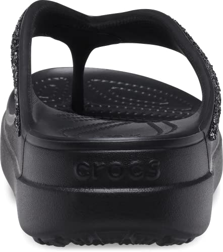 Crocs womens Sloane Glitter Flip2