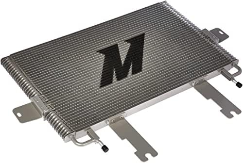 Mishimoto MMTC-F2D-99SL Transmission Cooler Compatible With Ford 7.3 Powerstroke 1999-2003 Silver