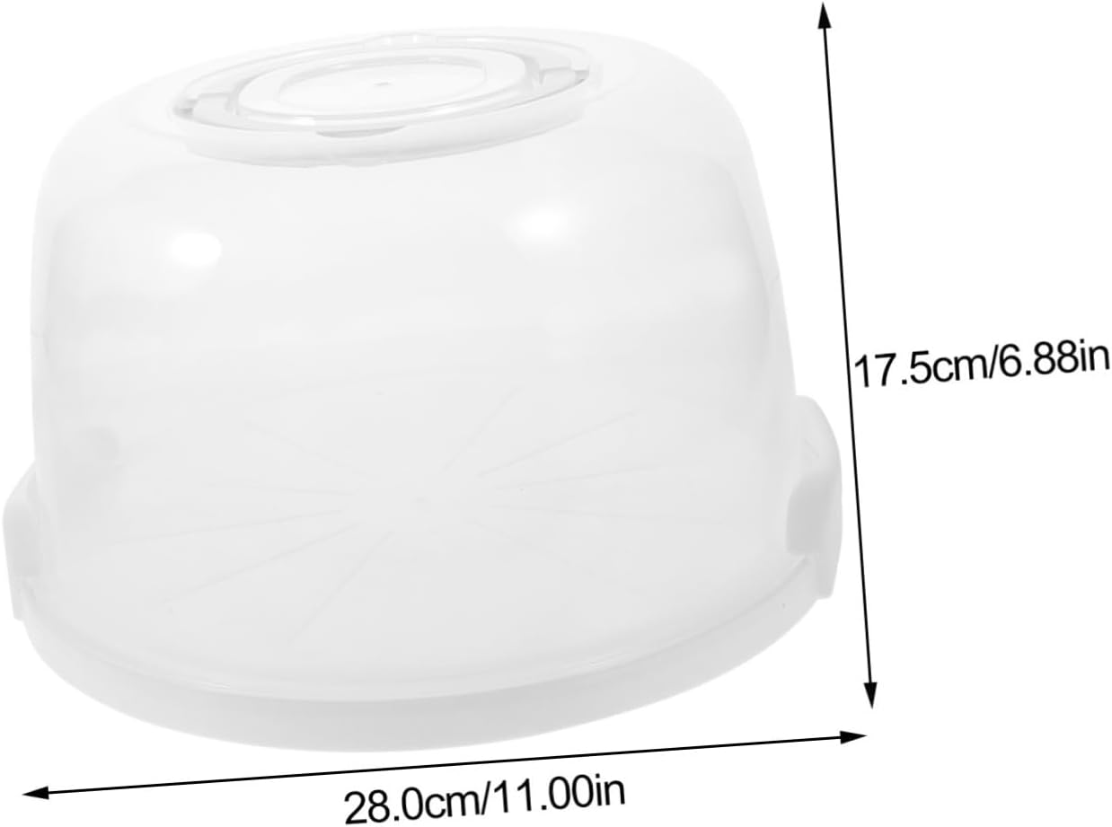 SOLUSTRE Dessert Carrying Box Cake Carrier for Outdoor Events Cake Packaging Box Handle Practical