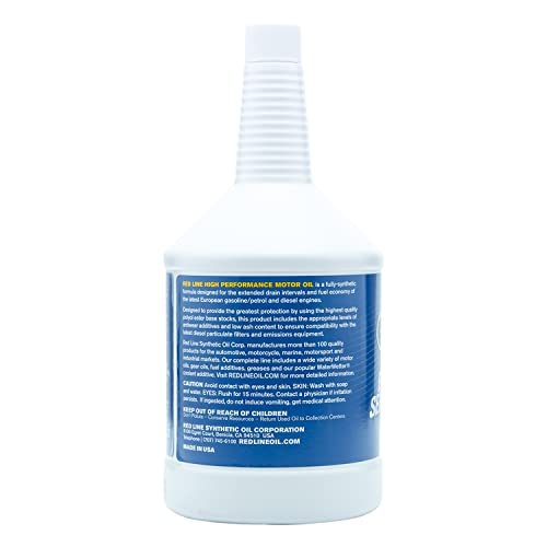 Red Line 12404 Euro-Series 5W40 Synthetic Motor Oil - Quart #TOP2