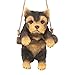 Design Toscano Yorkie Puppy on a Perch Hanging Dog Sculpture