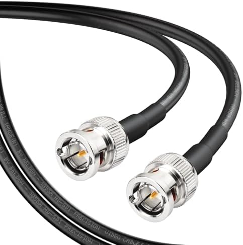 Superbat HD/3G/6G SDI Cable 5m, 75 Ohm BNC Male to Male, Thin Belden 1855A