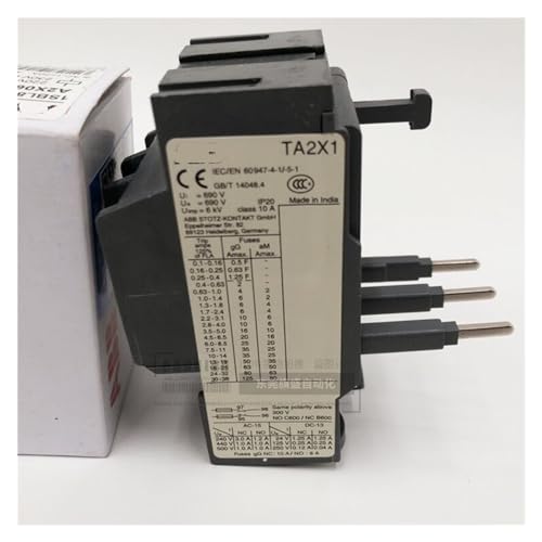 Relais de surcharge thermique TA2X1-0.25 pour contacteur de protection moteur