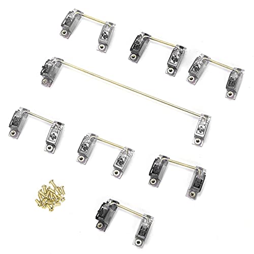Stabilisateur de clavier mécanique à vis PCB plaqué or pour DIY