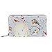 Produktbild Damen Geldbörse mit Reißverschluss und Handy, Clutch, Reisetasche, Kartenhalter, Organizer, Handgelenke, Futtervögel im Winter