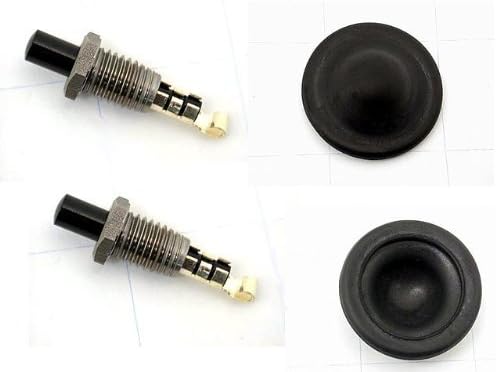 OEM Porsche 911 964 993 Interior Light Switch Kit (4 pcs) - Black, Push Button, Manual, 2-way, 4 Positions