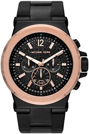 Michael Kors MK8932 Watch Outlet Dylan MK8932 Men's Black, Black