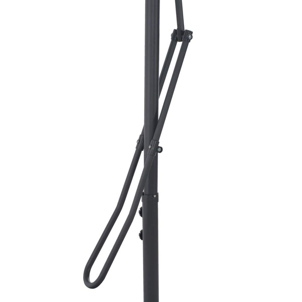 Festnight Parasol Excéntrico Puede Rotar 360 Grados, Apto Como Parasol para Jardín o Sombrilla, 250 x 250 x 230cm Verde