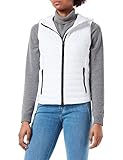 Transpirable Geox W ASCYTHIA Chaleco, Blanco (Brillante), 48 para Mujer