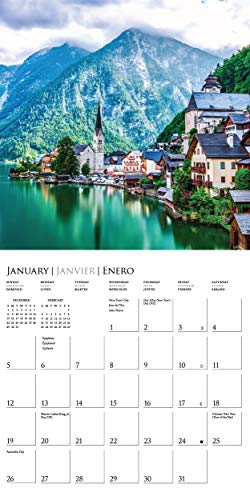 GRAPHIQUE DE FRANCE: Passport to the World 2020 Mini Wall Ca - Image 7