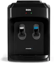 Bebedouro de Mesa para Garrafão EOS Mineralle Eletrônico Preto EBE01BP Bivolt