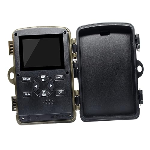 KOMBIUDA Hunting Camera Night Vision Reconnaissance Camera Resolution for Wildlife Observation and Outdoor Hunting Activities