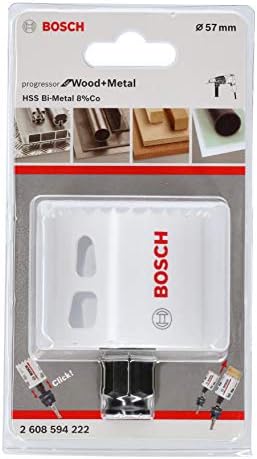 Bosch Professional Hole Saw Progressor for Wood & Metal (Wood and Metal, Ø 60 mm, Drill accessories)