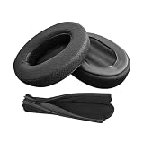 Aggiornato Cuscinetti per cuffie e Imbottitura per archetto per ATH M50X Compatibile con Audio Technica ATH M50X /M40X Cuffie(Tessuto e Schiuma memory Cuscinetti di ricambio per cuffie)