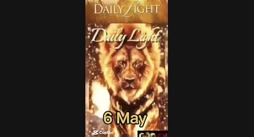 Daily Light 6 May Ayesha GOD FM