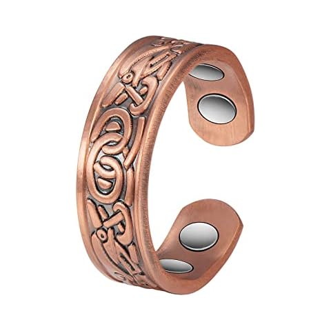 (CPR-0915) Pure Copper Magnetic Rings for Women, Magnetic Rings, Birthday Day Gift for Mom, Wife, Daughter, Women’s Day Gift Cover